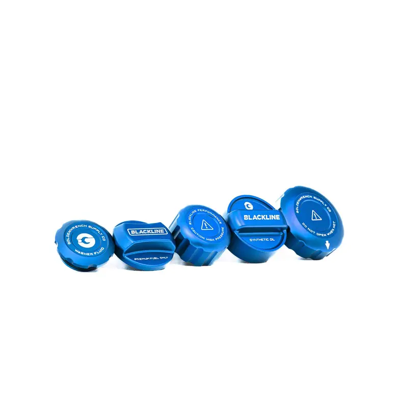 Bmw M2 Competition F87, M3 F80 & M4 F82 Engine & Fuel Cap Set By Goldenwrench 3