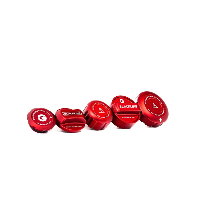 Bmw M2 Competition F87, M3 F80 & M4 F82 Engine & Fuel Cap Set By Goldenwrench 3
