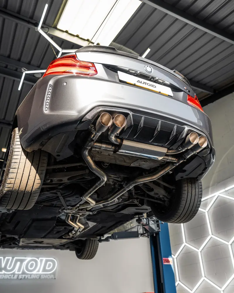Bmw M2 F87 Cat Back Exhaust System By Milltek (2015-2018) 3