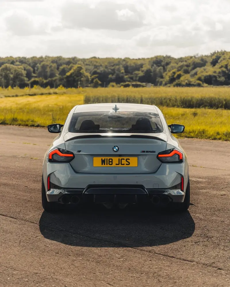 Bmw M2 G87, 2 Series & M240i G42 Gloss Black Cs Rear Spoiler By Form (2021+) 2