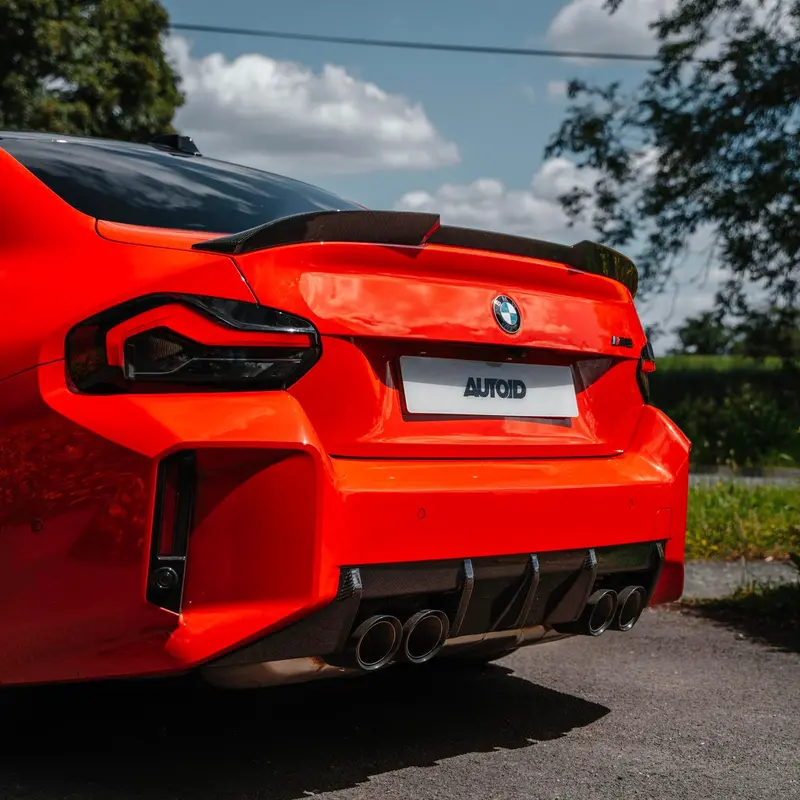 Bmw M2 G87, 2 Series & M240i G42 Pre-Preg Carbon Fibre Id-01 Rear Spoiler By Trevora (2021+) 2
