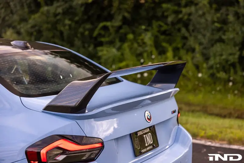 Bmw M2 G87 Carbon Fibre Class 3 Rear Wing By Alpha-N (2023+) 2