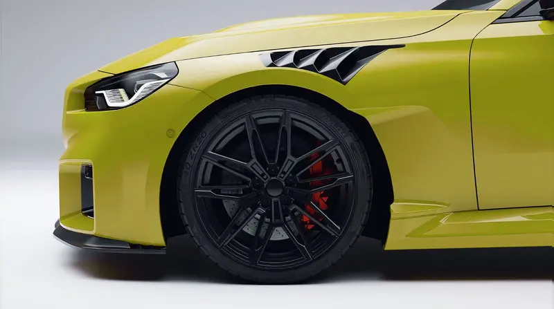 Bmw M2 G87 Carbon Fibre Front Fender Wings By Alpha-N (2023+) 3
