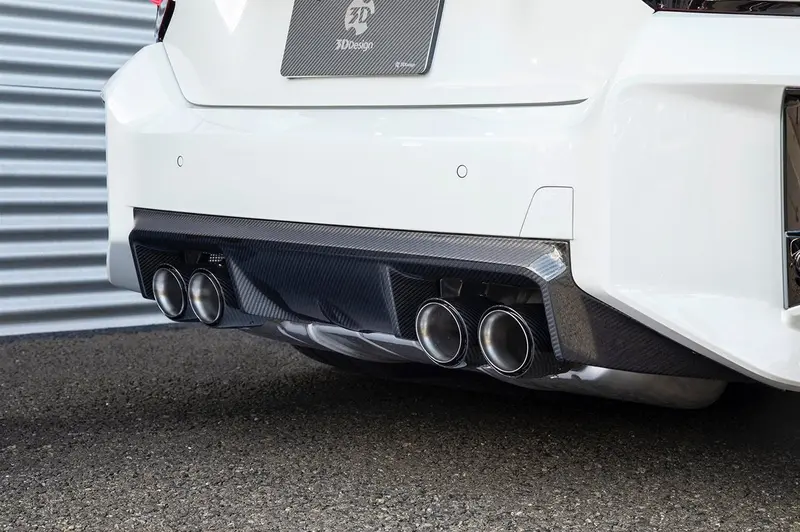 Bmw M2 G87 Carbon Fibre Rear Diffuser By 3D Design (2023+) 1