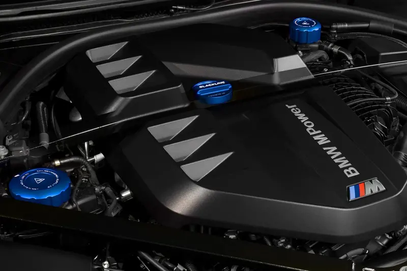 Bmw M2 G87, M3 G80, M4 G82, X3m, X4m F9x Engine Bay Cap Set By Goldenwrench 3