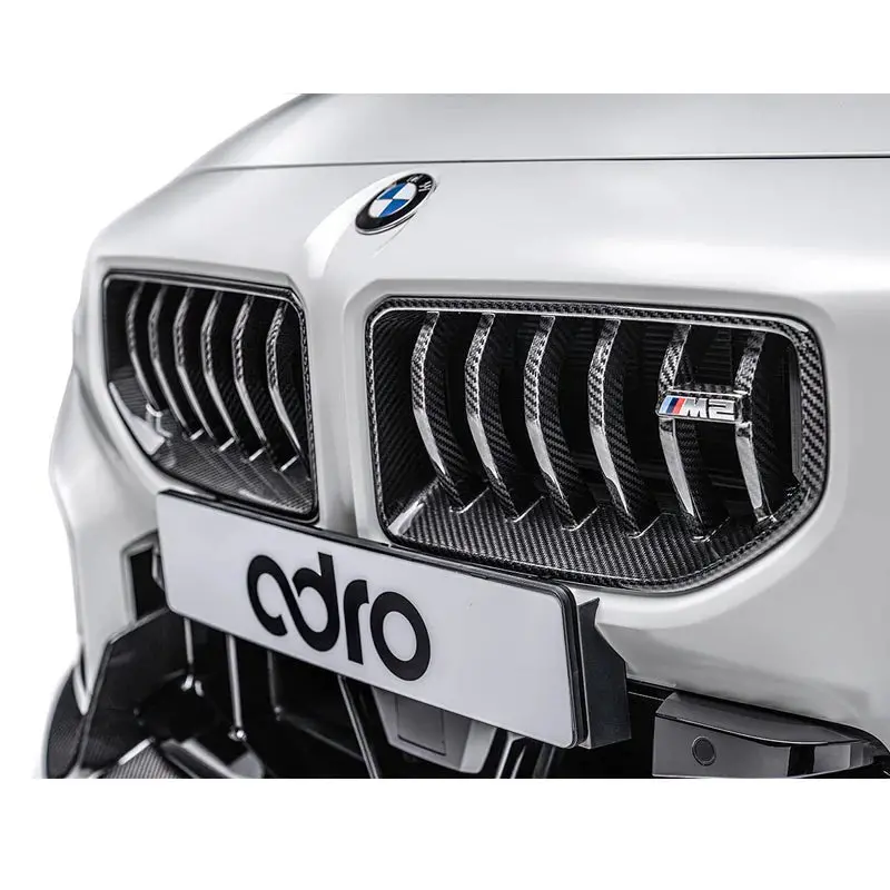 Bmw M2 G87 Pre-Preg Carbon Fibre Front Grilles By Adro (2023+) 2