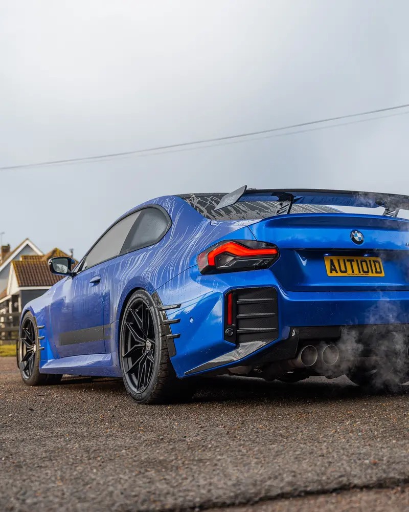 Bmw M2 G87 Pre-Preg Carbon Fibre Rear Bumper Attachments By Form (2023+) 2