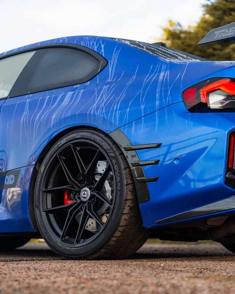Bmw M2 G87 Pre-Preg Carbon Fibre Rear Side Fender Trim Spats By Form (2023+) 2