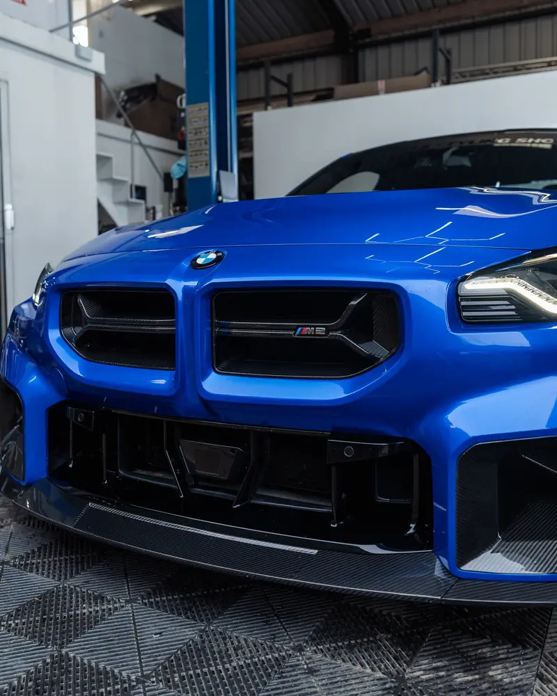 Bmw M2 G87 Pre-Preg Carbon Fibre T-Csl Front Grilles By Trevora (2023+) 2