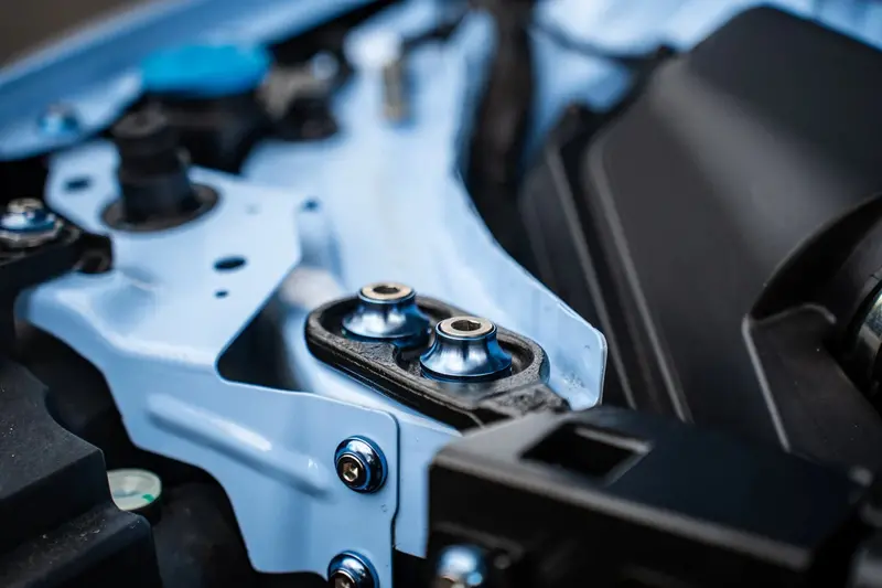 Bmw M2 G87 Titanium Billet Engine Dress Up Hardware By Downstar (2023+) 4