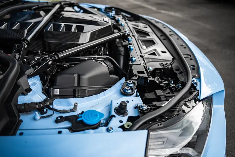 Bmw M2 G87 Titanium Billet Engine Dress Up Hardware By Downstar (2023+) 5