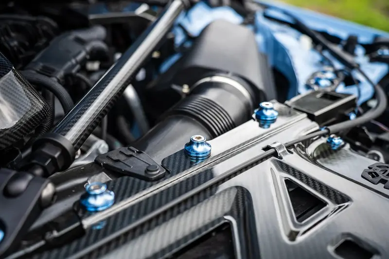 Bmw M2 G87 Titanium Billet Engine Dress Up Hardware By Downstar (2023+) 7