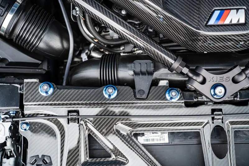 Bmw M2 G87 Titanium Billet Engine Dress Up Hardware By Downstar (2023+) 8