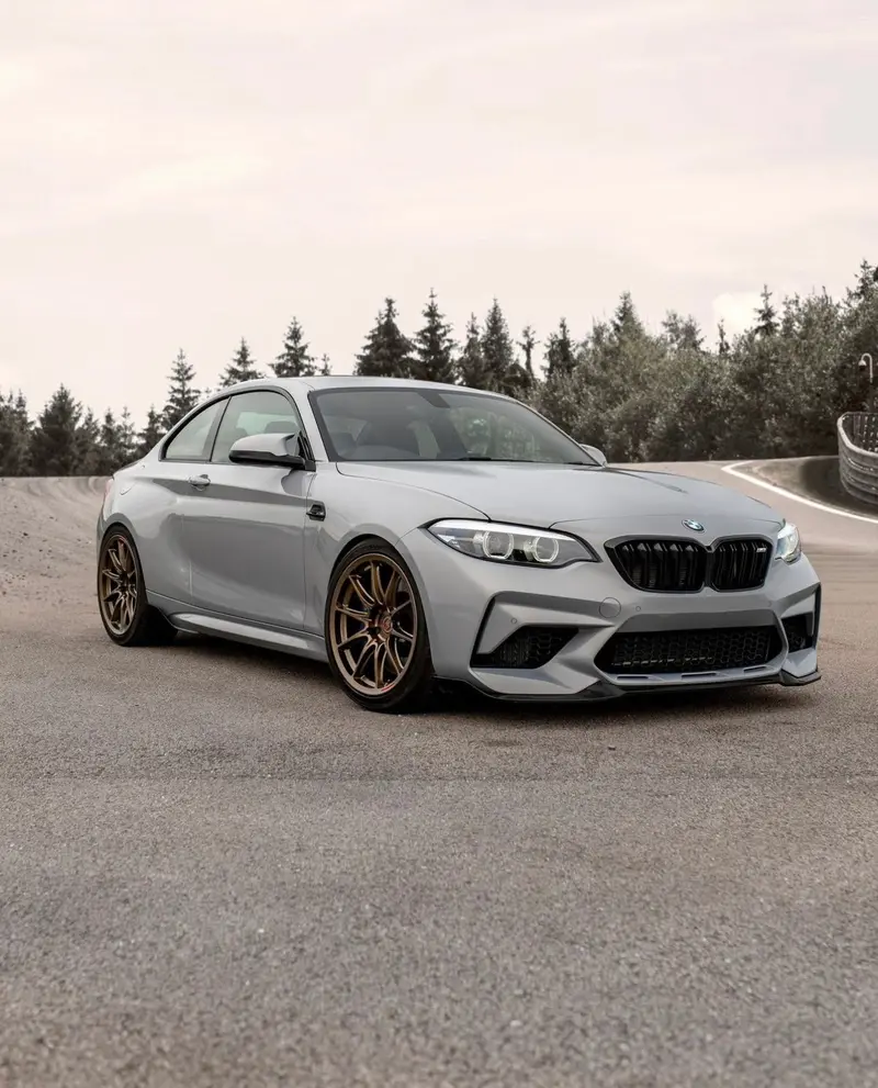 Bmw M2 & M2 Competition F87 2Forge Zf8 Wheels & Yokohama Tyre Package 2