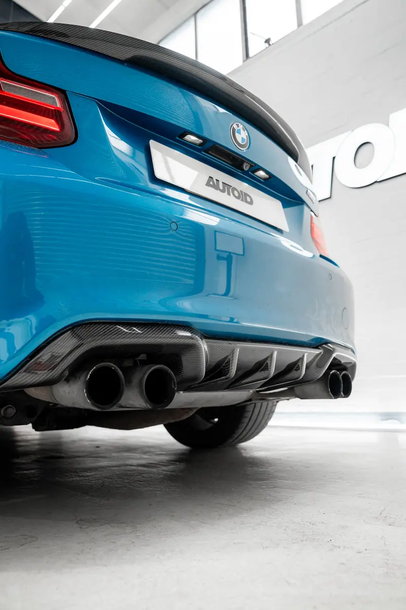 Bmw M2 & M2 Competition F87 Carbon Fibre Rear Diffuser By Form (2015-2021) 2