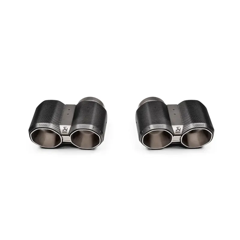 Bmw M2, M3, M4 G87 G80 G81 G82 G83 Carbon Exhaust Tips By Akrapovic 1
