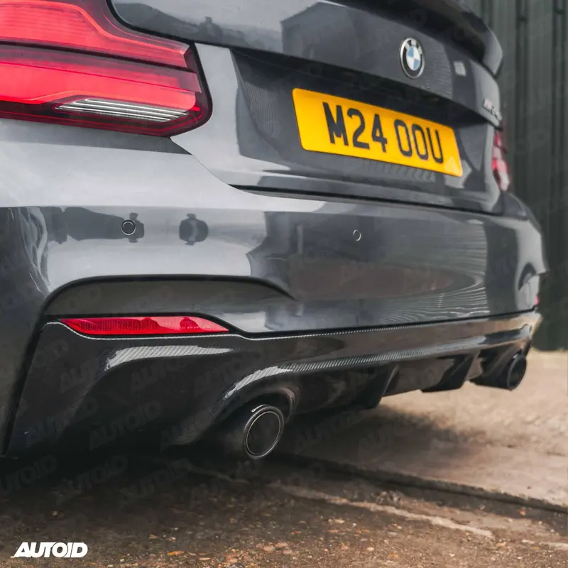 Bmw M235i & M240i F22 F23 Carbon Fibre Rear Diffuser By Form (2014-2020) 2