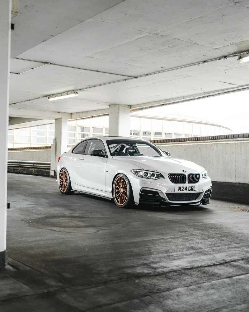 Bmw M235i & M240i F22 F23 Evo-1 Gloss Black Body Kit By Zaero (2014-2019) 2