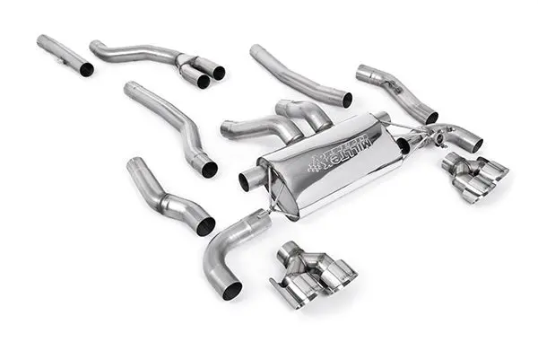 Bmw M240i G42 Xdrive (Nas Non-Opf/Gpf Models) Catback Exhaust System By Milltek Sport (2022+) 5