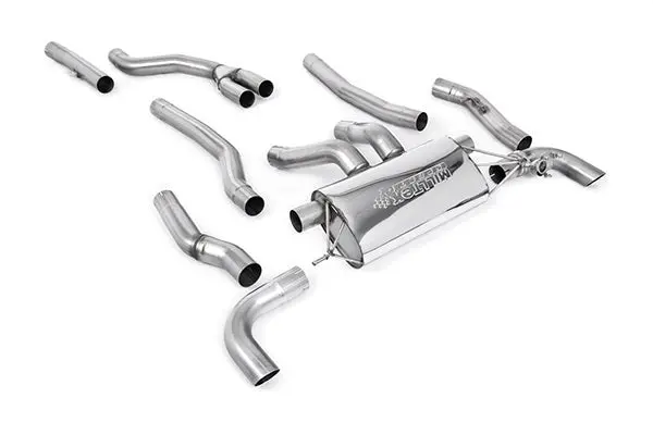 Bmw M240i G42 Xdrive (Nas Non-Opf/Gpf Models) Catback Exhaust System By Milltek Sport (2022+) 6