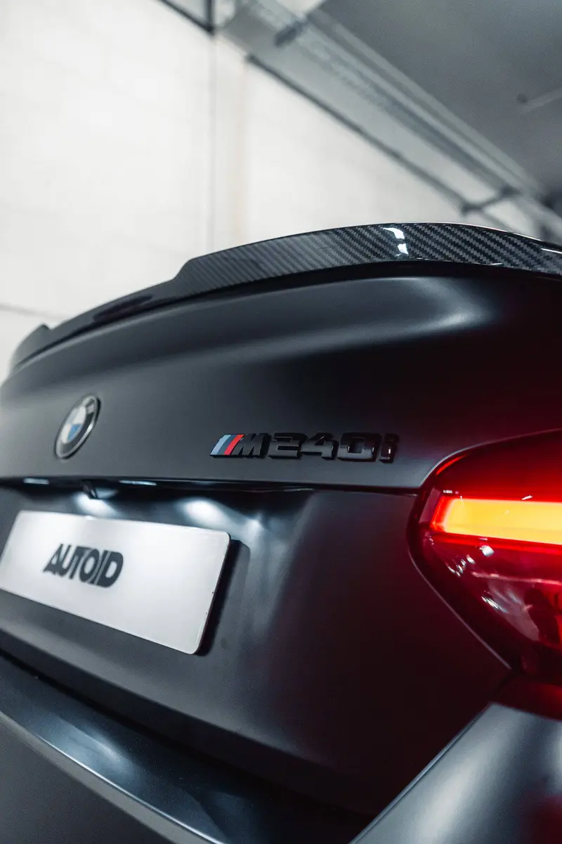 Bmw M240i Genuine M Performance Black High Gloss Model Badge 2