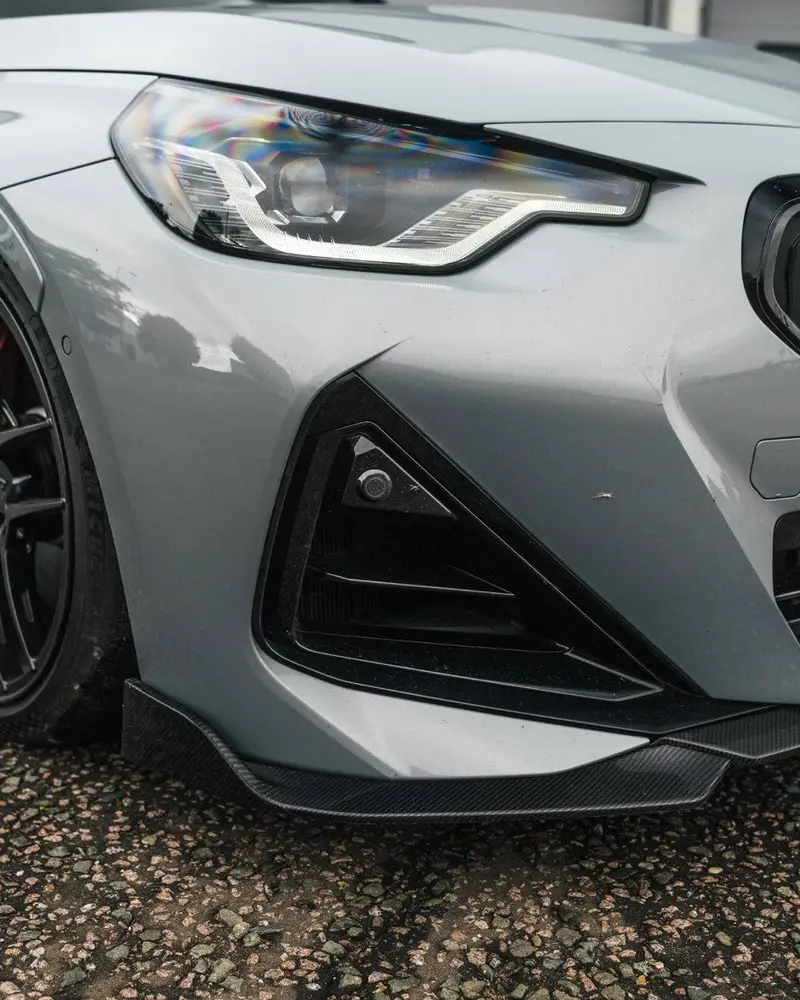 Bmw M240i Genuine Shadow Line Black High Gloss Grille Insert 2
