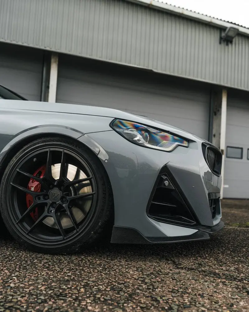 Bmw M240i Genuine Shadow Line Black High Gloss Grille Insert 3