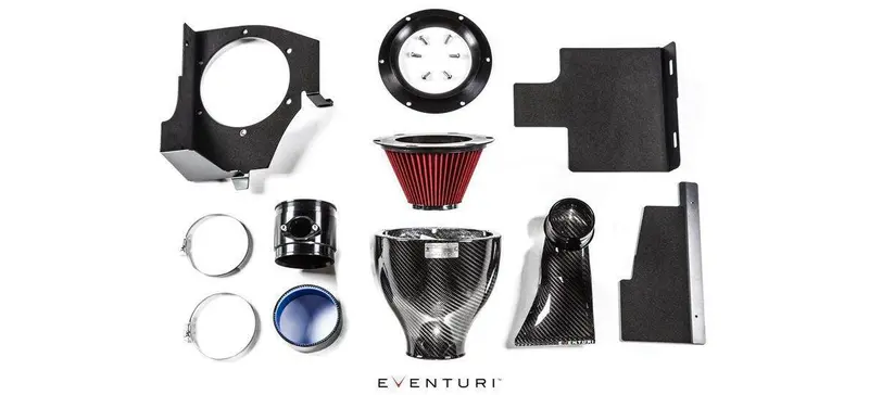 Bmw M3 E46 Eventuri Carbon Fibre Air Intake Kit 1