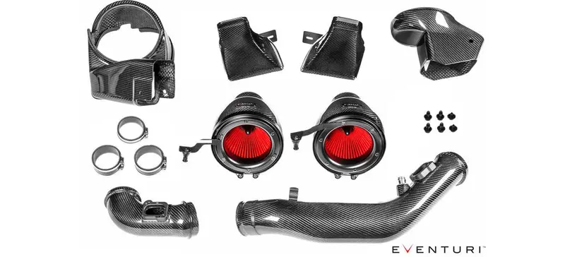 Bmw M3 F80 & M4 F82 Eventuri V2 Full Black Carbon Fibre Intake Kit (2014-2020) 1