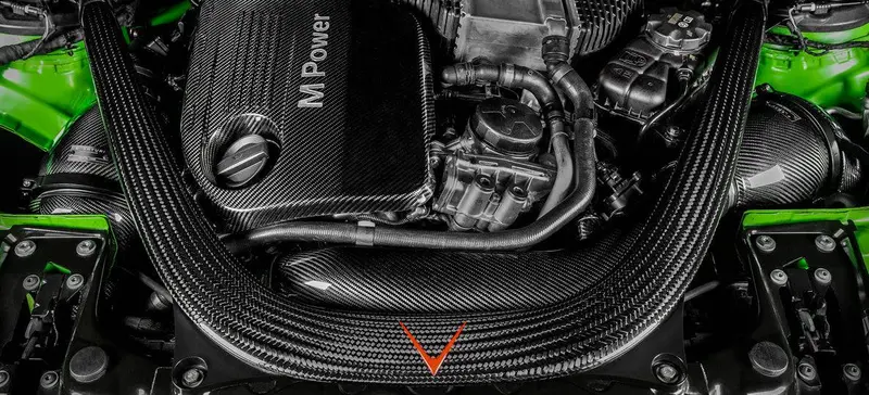 Bmw M3 F80 & M4 F82 Eventuri V2 Full Black Carbon Fibre Intake Kit (2014-2020) 2