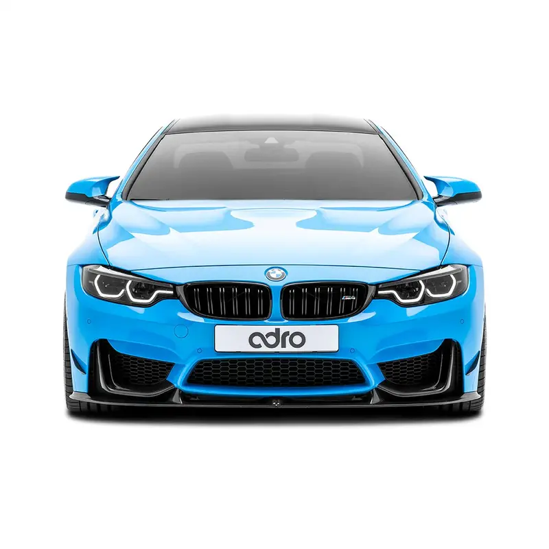 Bmw M3 F80 & M4 F82 F83 Pre-Preg Carbon Fibre Front Splitter By Adro (2014-2020) 2