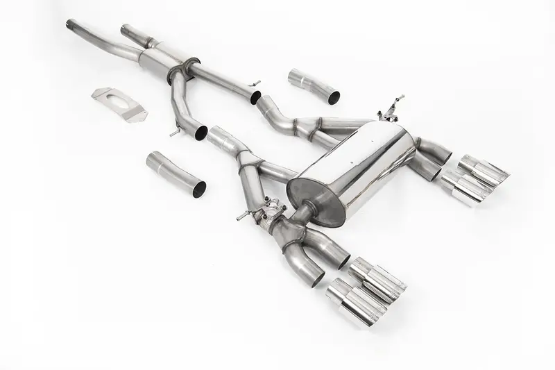 Bmw M3 F80 & M4 F82 (Opf/Gpf Model) Cat Back Exhaust System By Milltek (2019-2020) 3