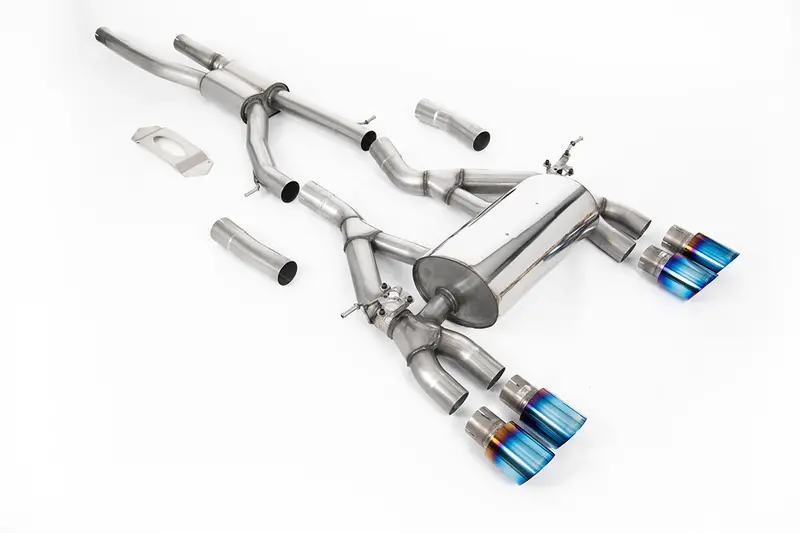 Bmw M3 F80 & M4 F82 (Opf/Gpf Model) Cat Back Exhaust System By Milltek (2019-2020) 5
