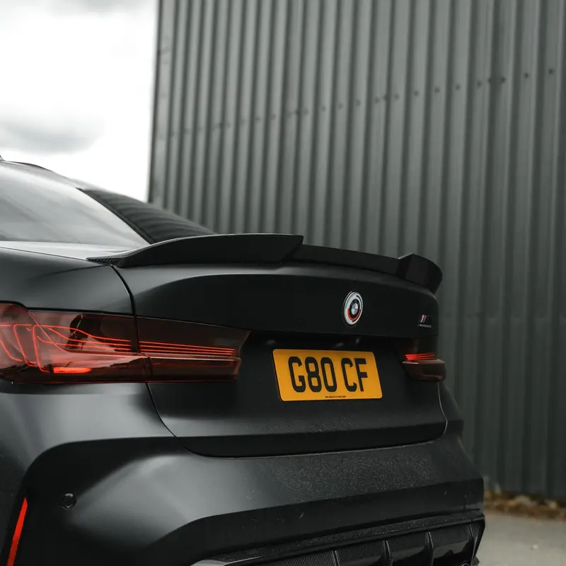 Bmw M3 G80 & 3 Series G20 Pre-Preg Carbon Fibre Pr-1 Rear Spoiler By Trevora (2018+) 2