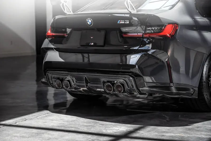 Bmw M3 G80 G81 Carbon Fibre Vrs Aero Rear Diffuser By Vorsteiner (2020+) 2