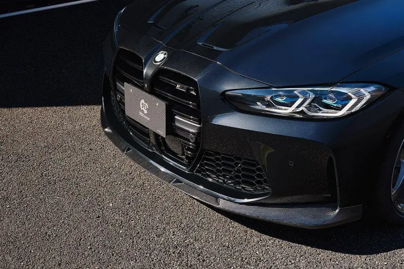Bmw M3 G80 G81 & M4 G82 G83 3Ddesign Carbon Fibre Front Splitter (2020+) 2