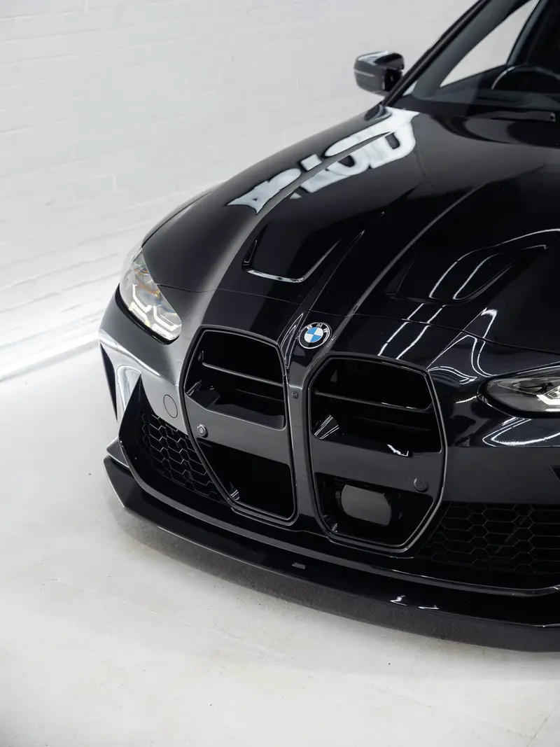 Bmw M3 G80 G81 & M4 G82 G83 Evo-S Gloss Black Front Kidney Grilles By Zaero (2021+) 2