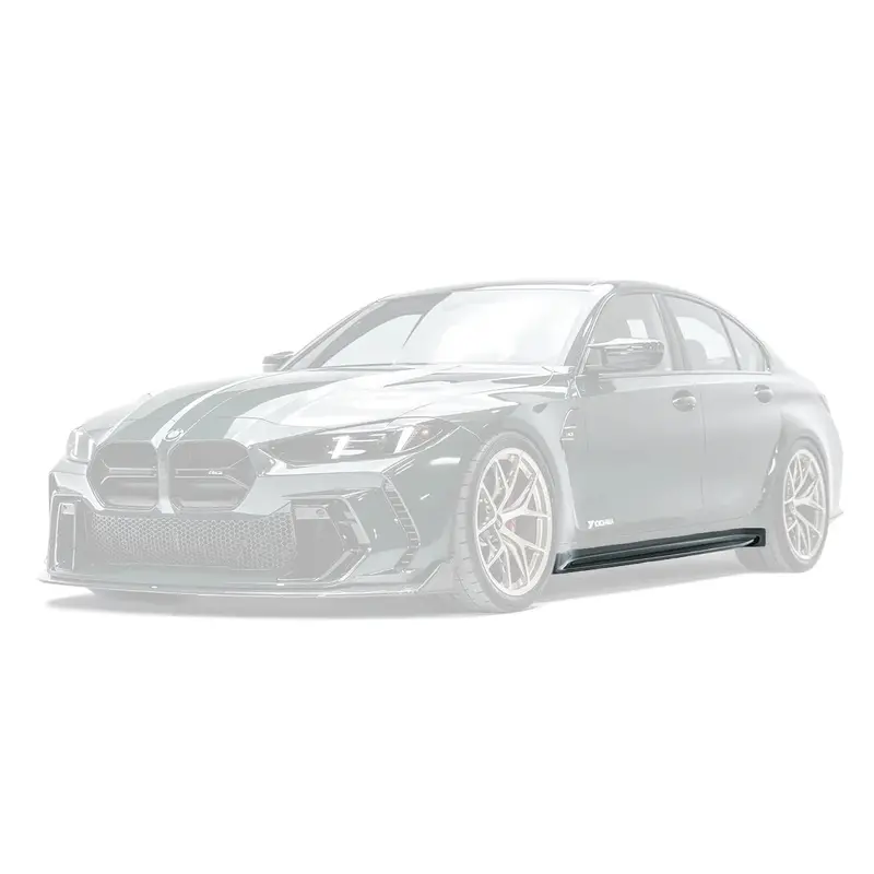 Bmw M3 G80 G81 Pre-Preg Carbon Fibre Side Skirts V2 By Adro (2021+) 1