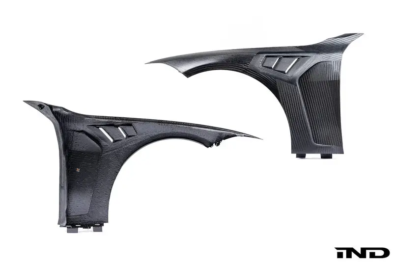 Bmw M3 G80 & M4 G82 Carbon Fibre Front Fender Wings By Alpha-N (2021+) 1
