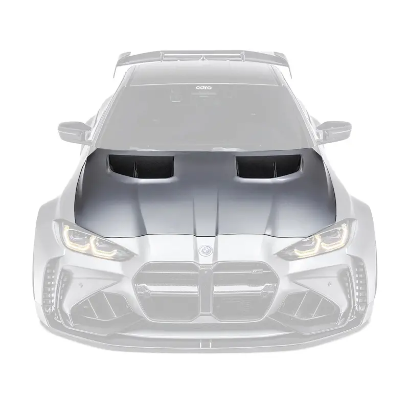 Bmw M3 G80 & M4 G82 Dry Carbon Fibre Front Vented Bonnet By Adro (2021+) 1