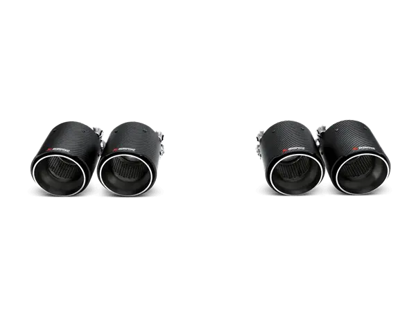 Bmw M3 & M4 F80 F82 F83 Carbon Exhaust Tips By Akrapovic 1