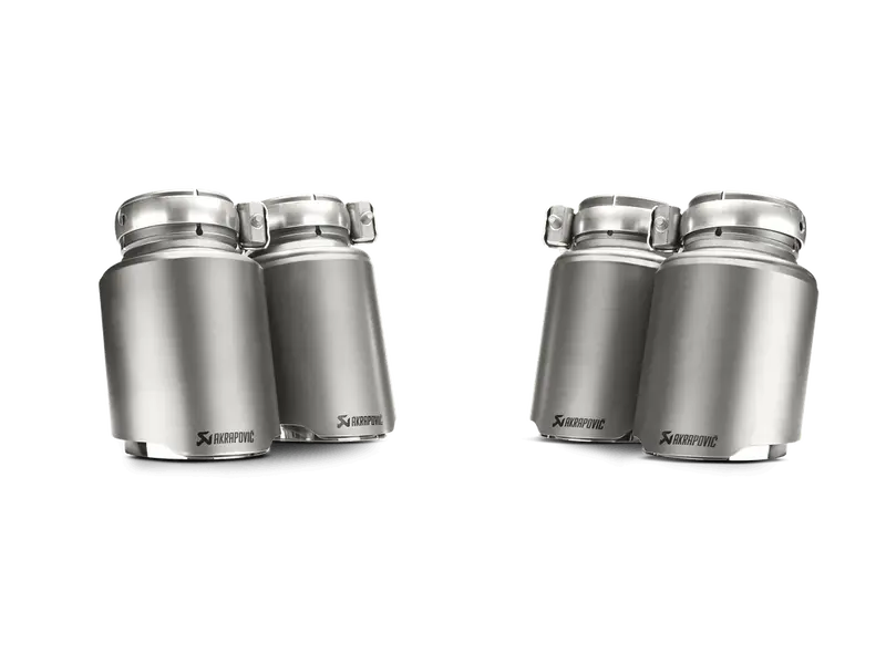 Bmw M3 & M4 F80 F82 F83 Exhaust Tips By Akrapovic 1