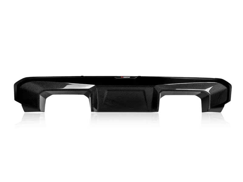 Bmw M3 & M4 G80 G81 G82 G83 Black Rear Diffuser By Akrapovic 1