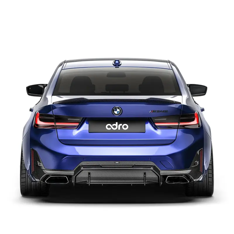 Bmw M340i G20 G21 Lci Carbon Fibre Rear Diffuser By Adro (2022+) 2