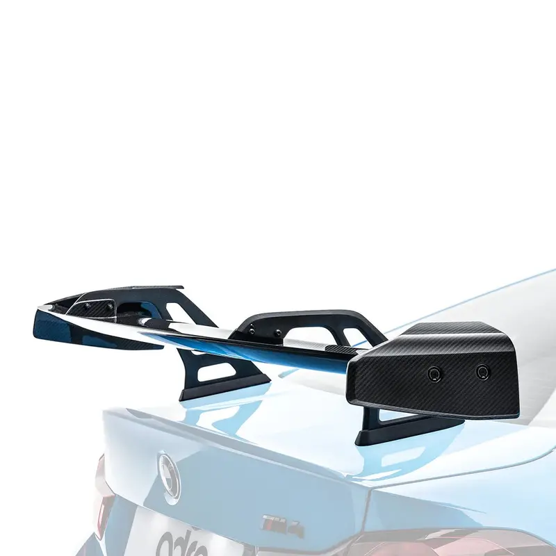 Bmw M4 F82 Pre-Preg Carbon Fibre At-R Swan Neck Gt Rear Wing By Adro (2014-2020) 1