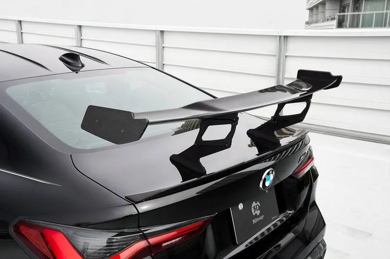 Bmw M4 G82 Carbon Fibre Rear Wing By 3D Design (2020+) 1