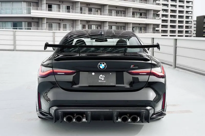 Bmw M4 G82 Carbon Fibre Rear Wing By 3D Design (2020+) 2