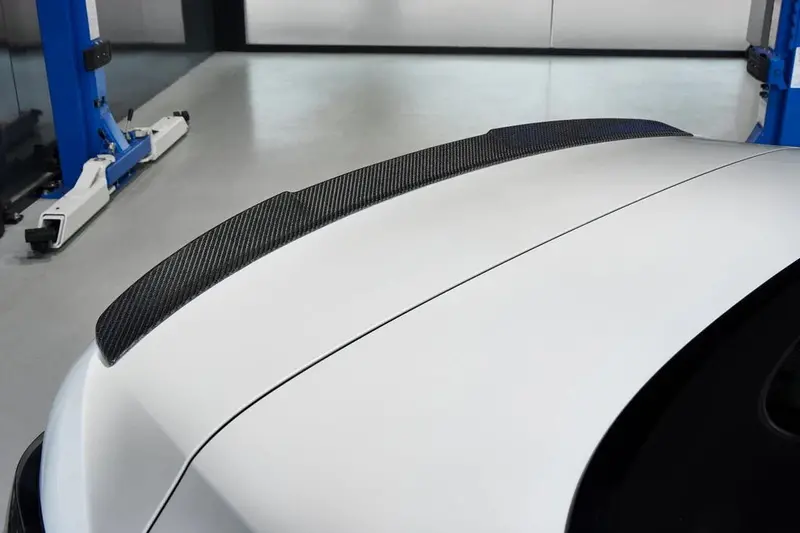 Bmw M4 G83 Convertible Carbon Fibre Rear Spoiler By 3D Design (2020+) 1
