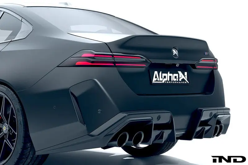 Bmw M5 G90 Carbon Fibre A-Csl Ducktail Spoiler By Alpha-N (2024+) 1
