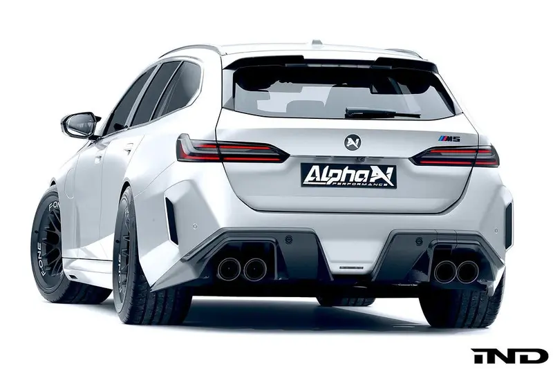 Bmw M5 G90 G99 Carbon Fibre Rear Diffuser V1 By Alpha-N (2024+) 2